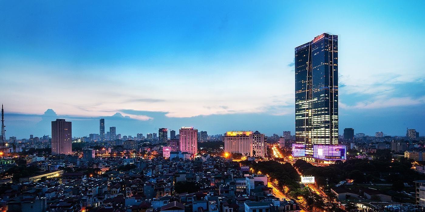 Lotte Tower Hà Nội - tòa tháp 65 tầng lấy cảm hứng từ áo dài truyền thống của Việt Nam